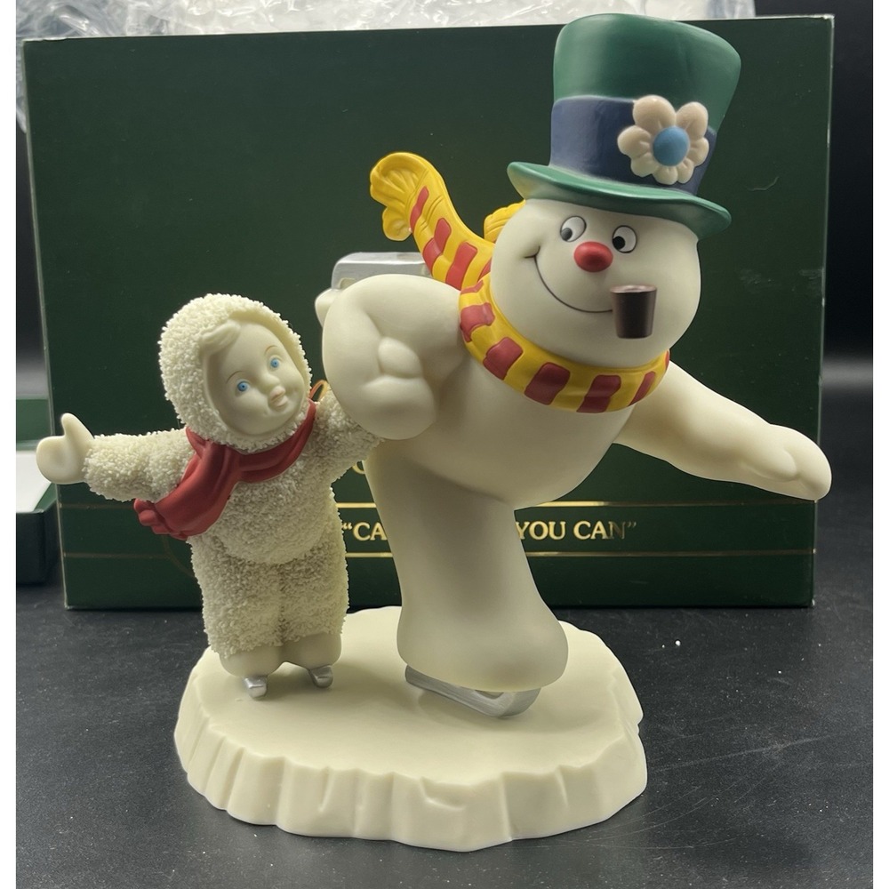 Department‎ 56 Snowbabies 2001 Frosty the Snowman Catch Me If You Can - Retired